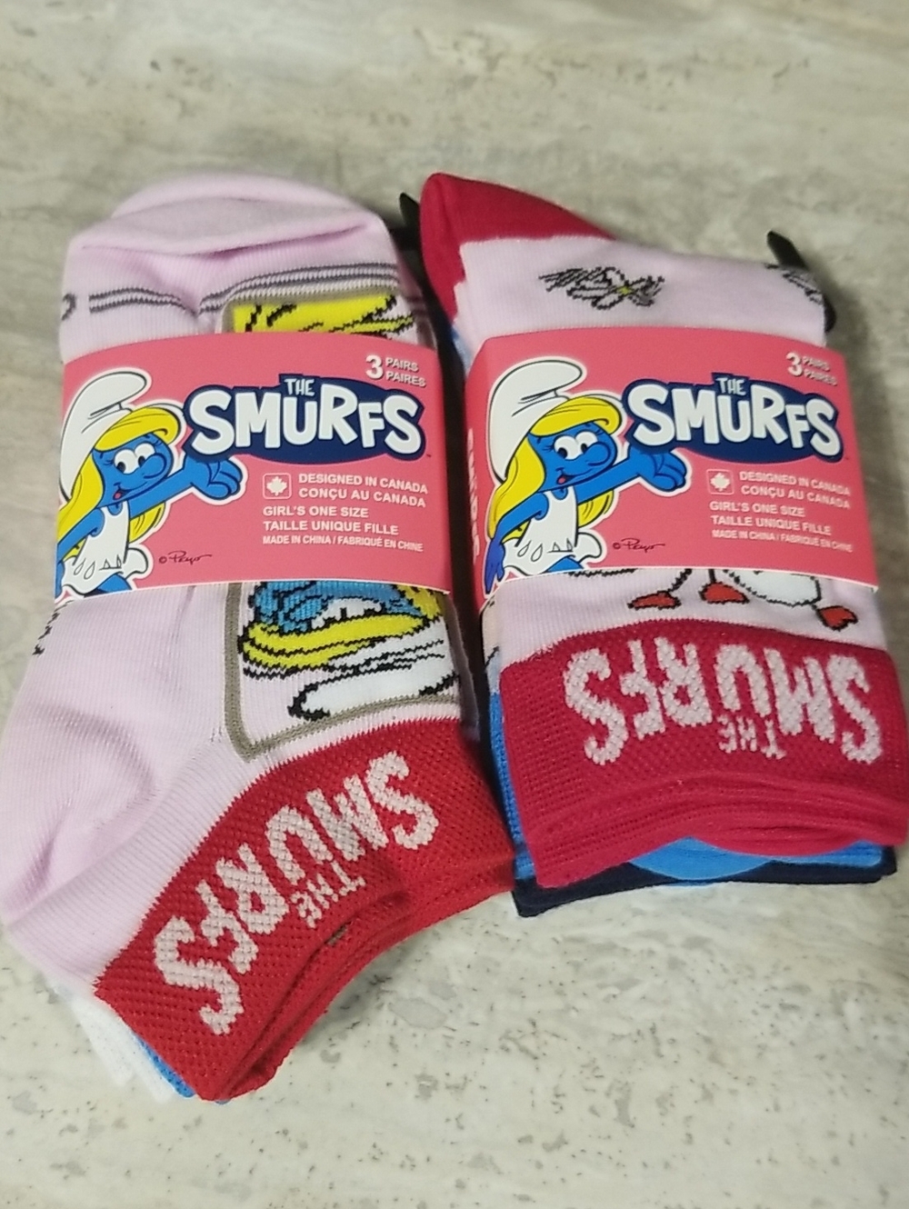 Girls' Smurfs Pack Girls Shoes Size 3-5